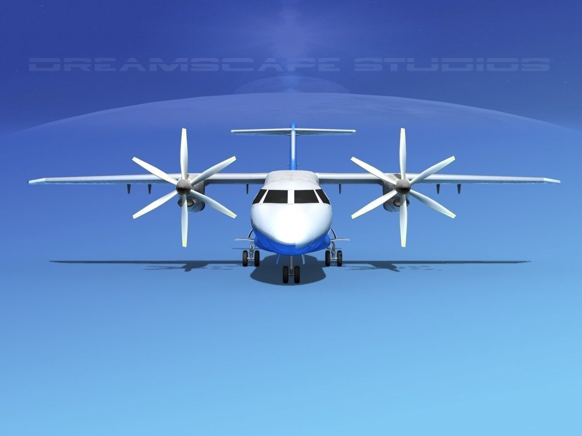 Dornier 328-130 Alliance Air 3D model_1