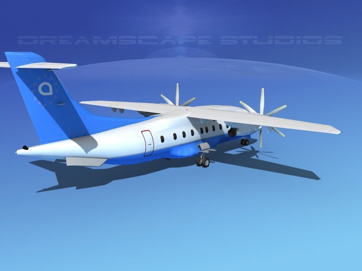 Dornier 328-130 Alliance Air 3D model_5