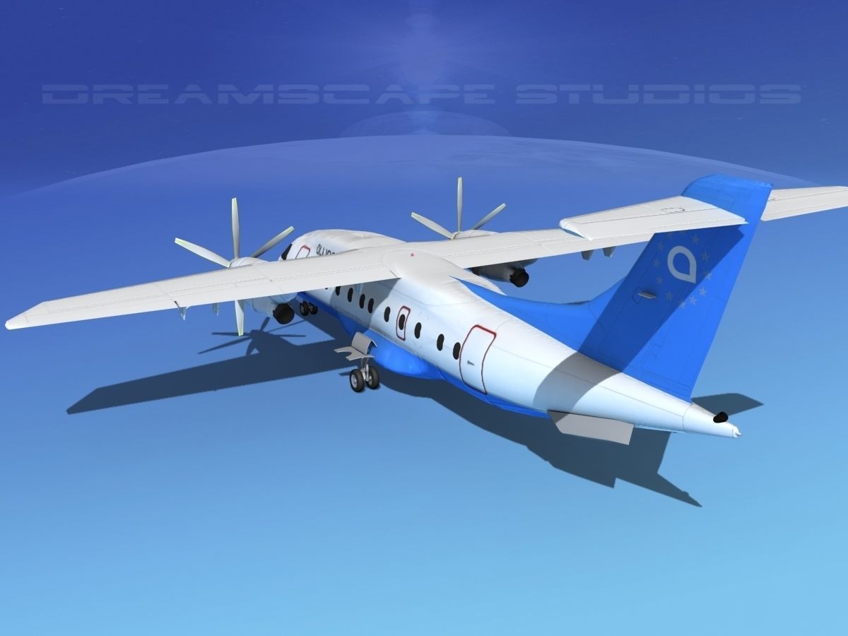 Dornier 328-130 Alliance Air 3D model_7
