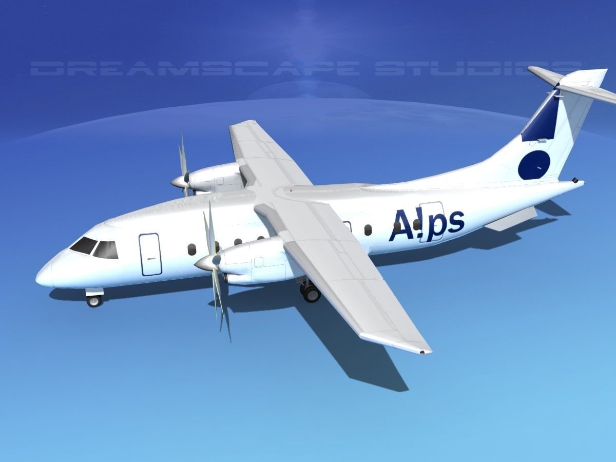 Dornier Do-328-130 Alps 3D model_9