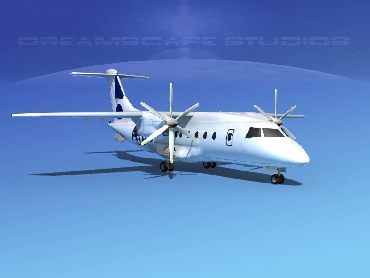 Dornier Do-328-130 Alps 3D model_2