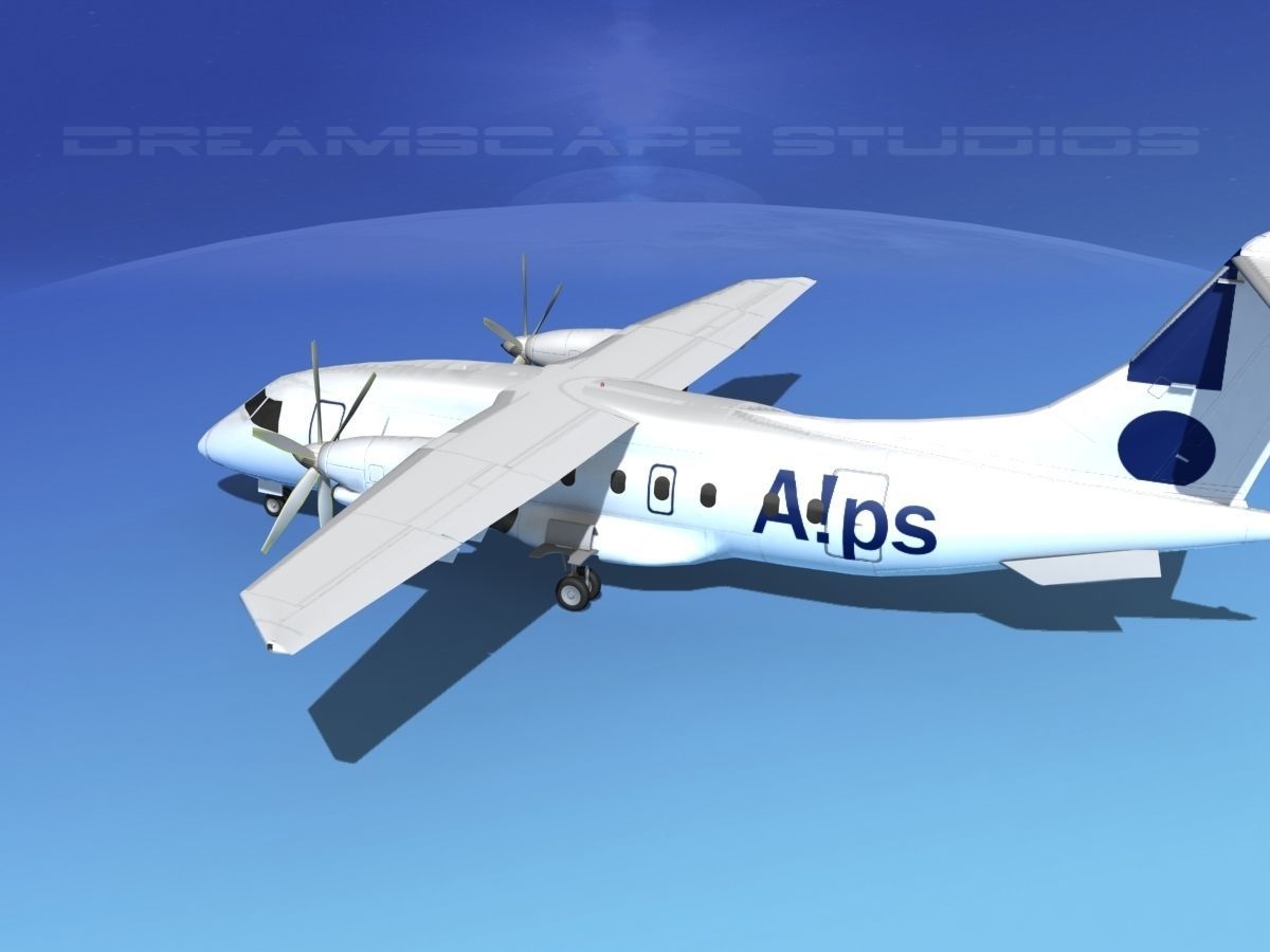 Dornier Do-328-130 Alps 3D model_8