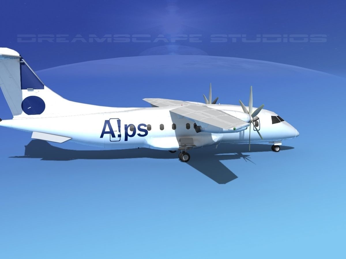 Dornier Do-328-130 Alps 3D model_4