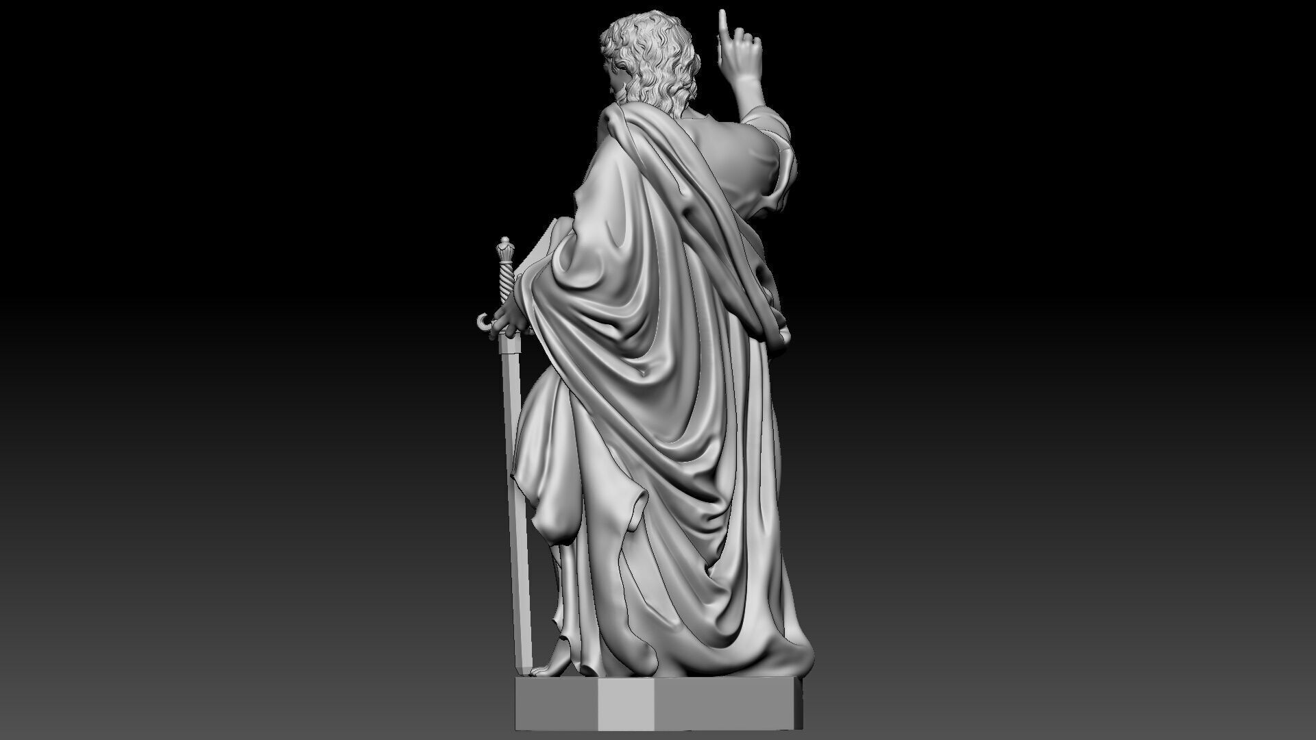 Saint Paul  3D print model_3