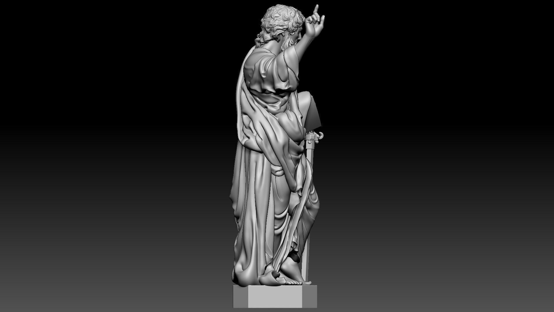 Saint Paul  3D print model_6