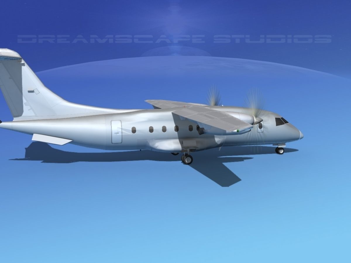 Dornier 328-130 Bare Metal 3D model_4
