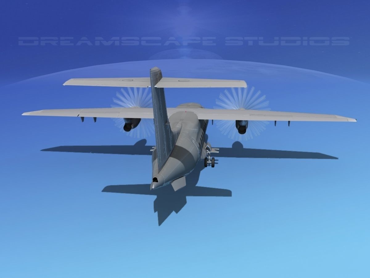 Dornier 328-130 Bare Metal 3D model_6