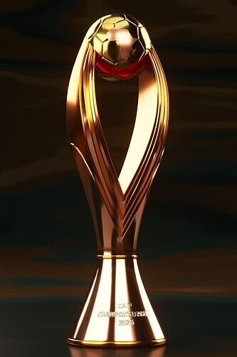 ChampionsCup CAF 2025 3D model