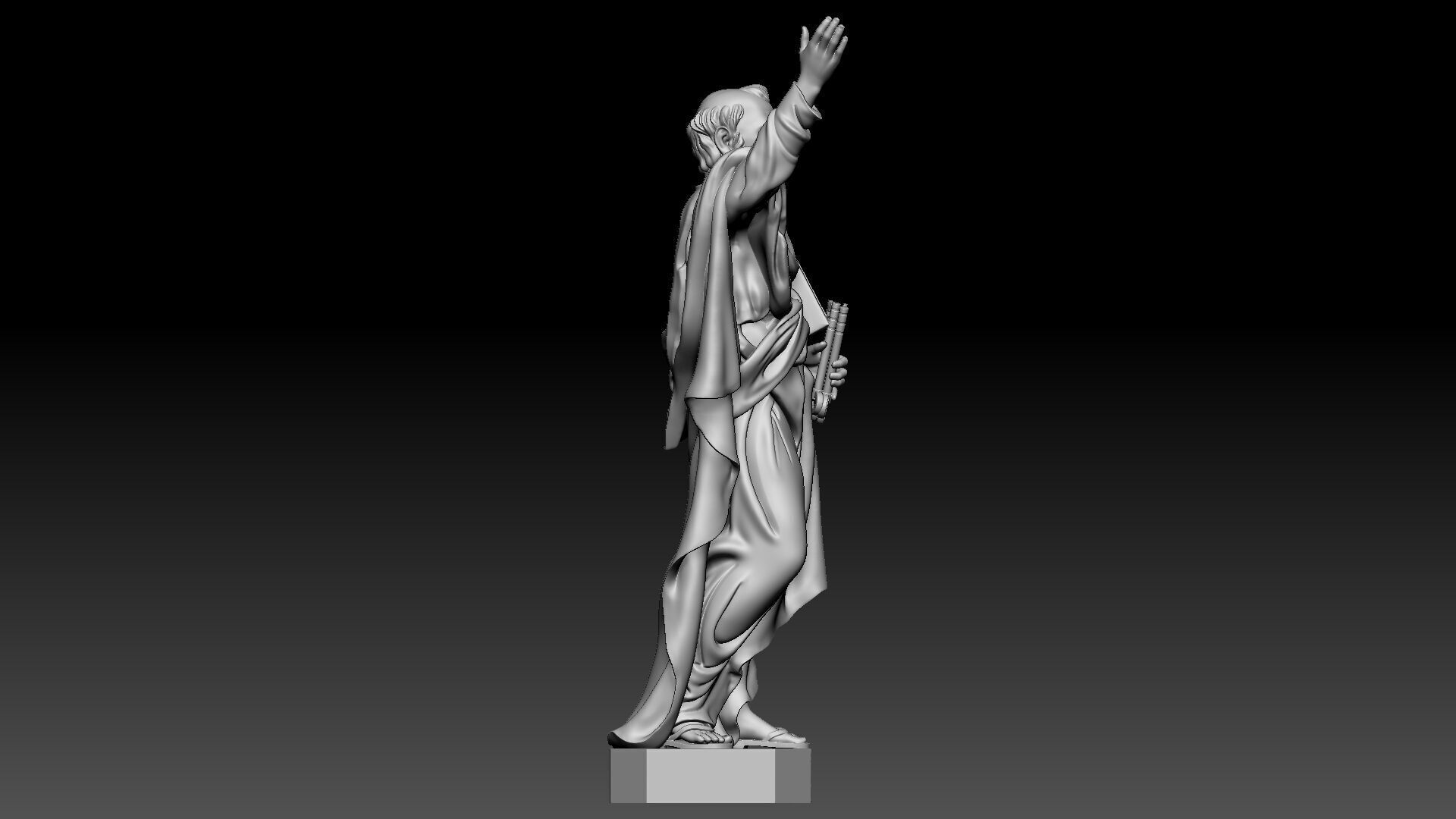Saint Peter  3D print model_6