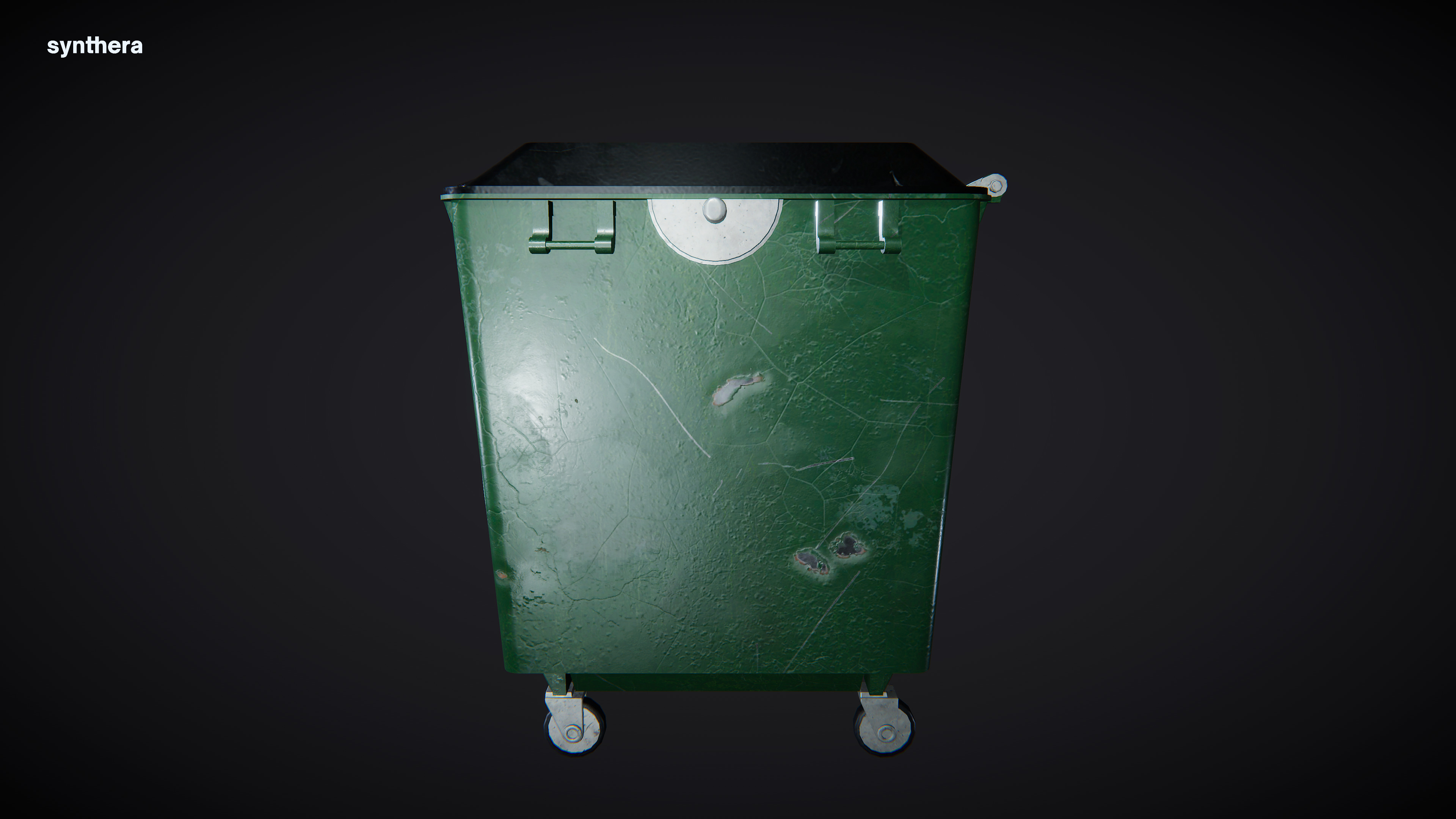 Dumpster 02 3D model_5