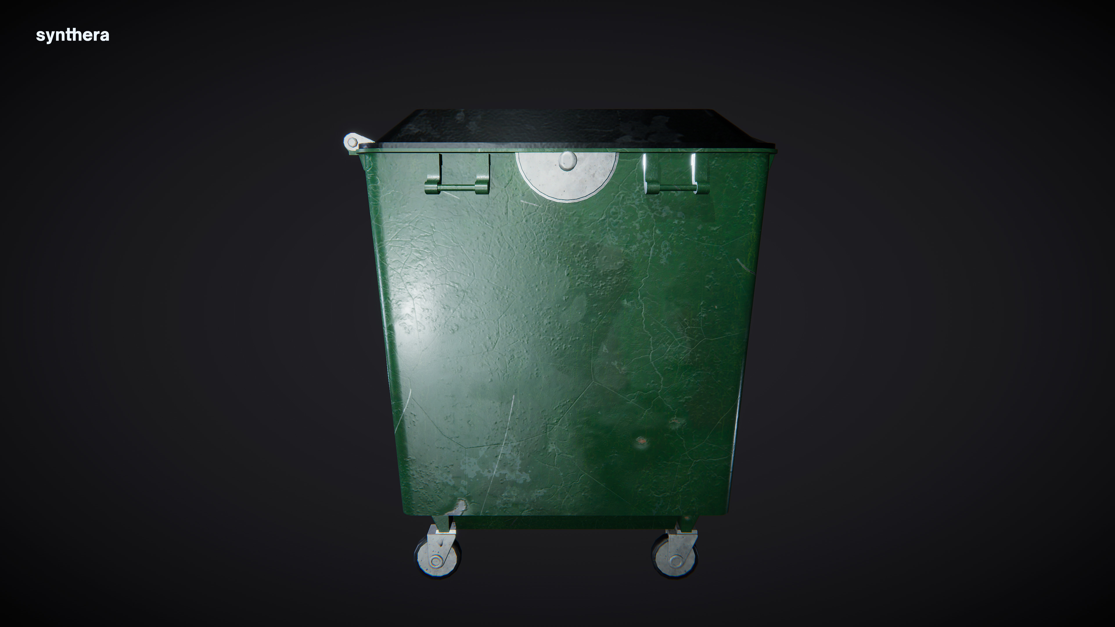 Dumpster 02 3D model_3