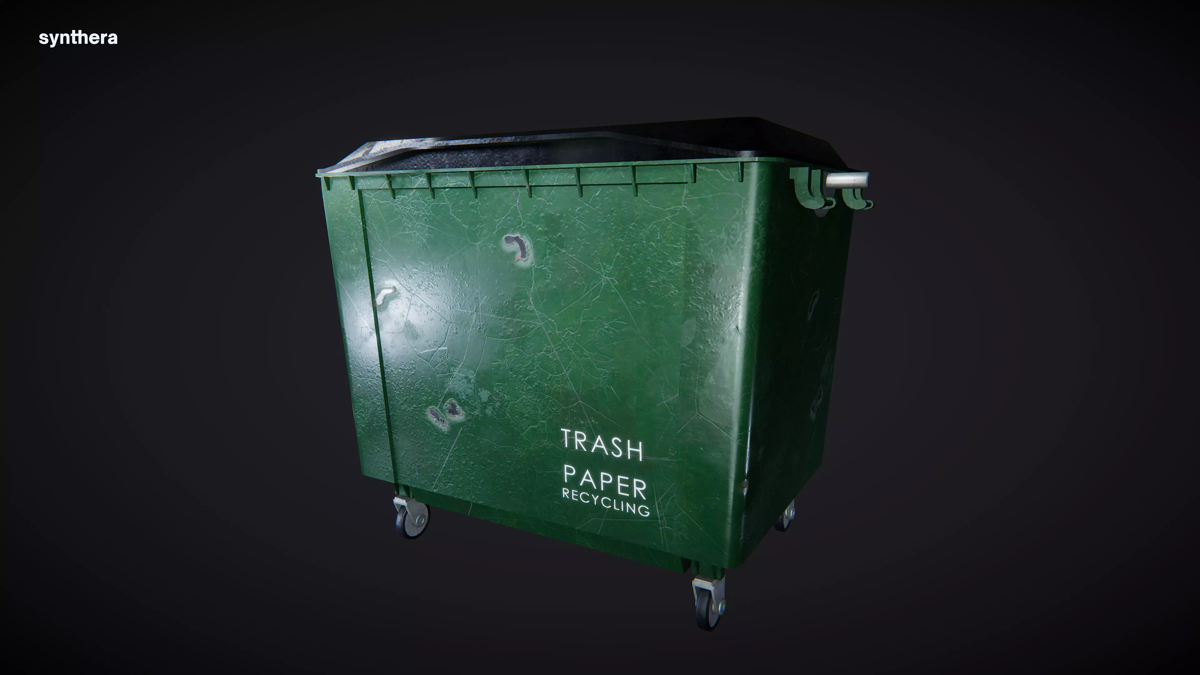 Dumpster 02 3D model_0