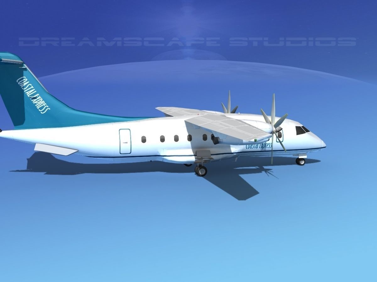 Dornier Do-328-130 Coastal Express 3D model_4