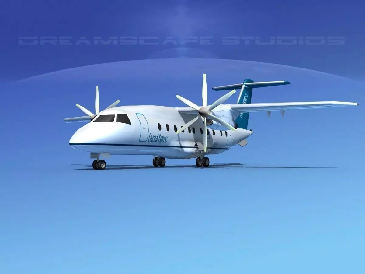 Dornier Do-328-130 Coastal Express 3D model_0