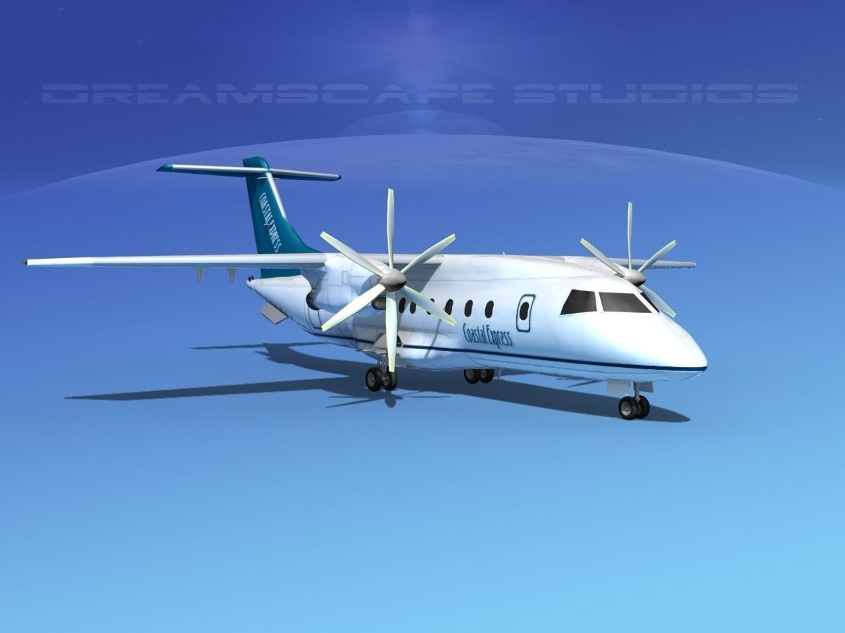 Dornier Do-328-130 Coastal Express 3D model_2