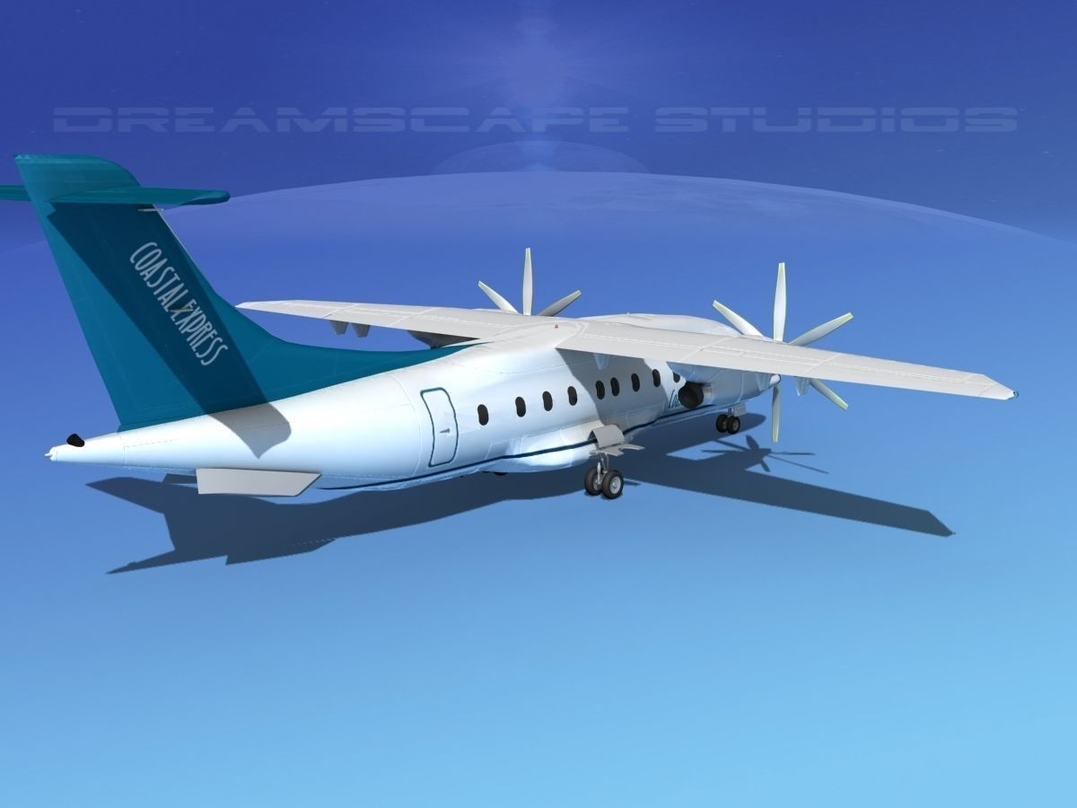 Dornier Do-328-130 Coastal Express 3D model_5