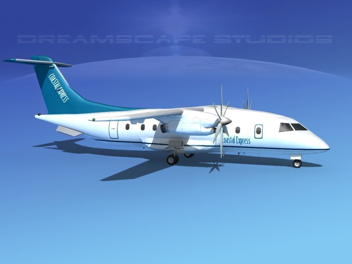 Dornier Do-328-130 Coastal Express 3D model_3