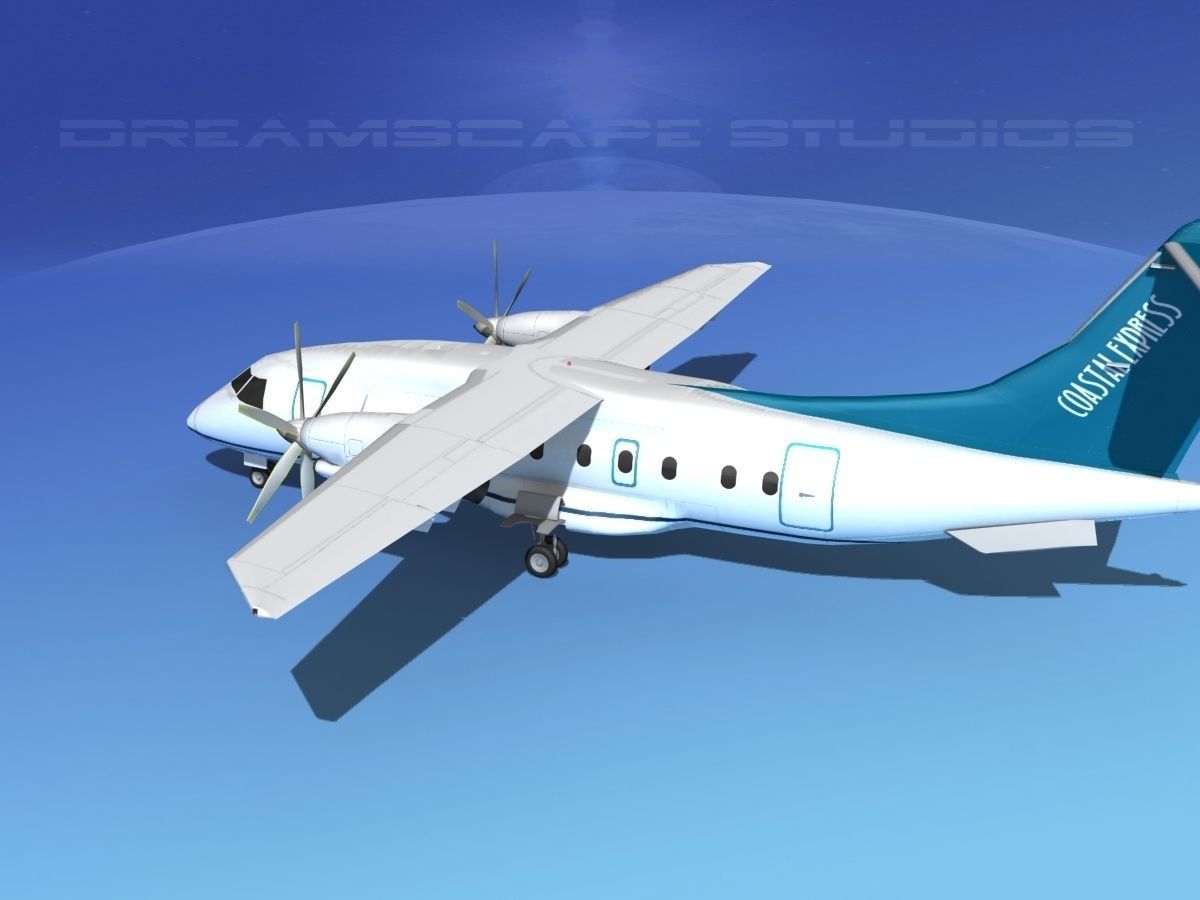 Dornier Do-328-130 Coastal Express 3D model_8