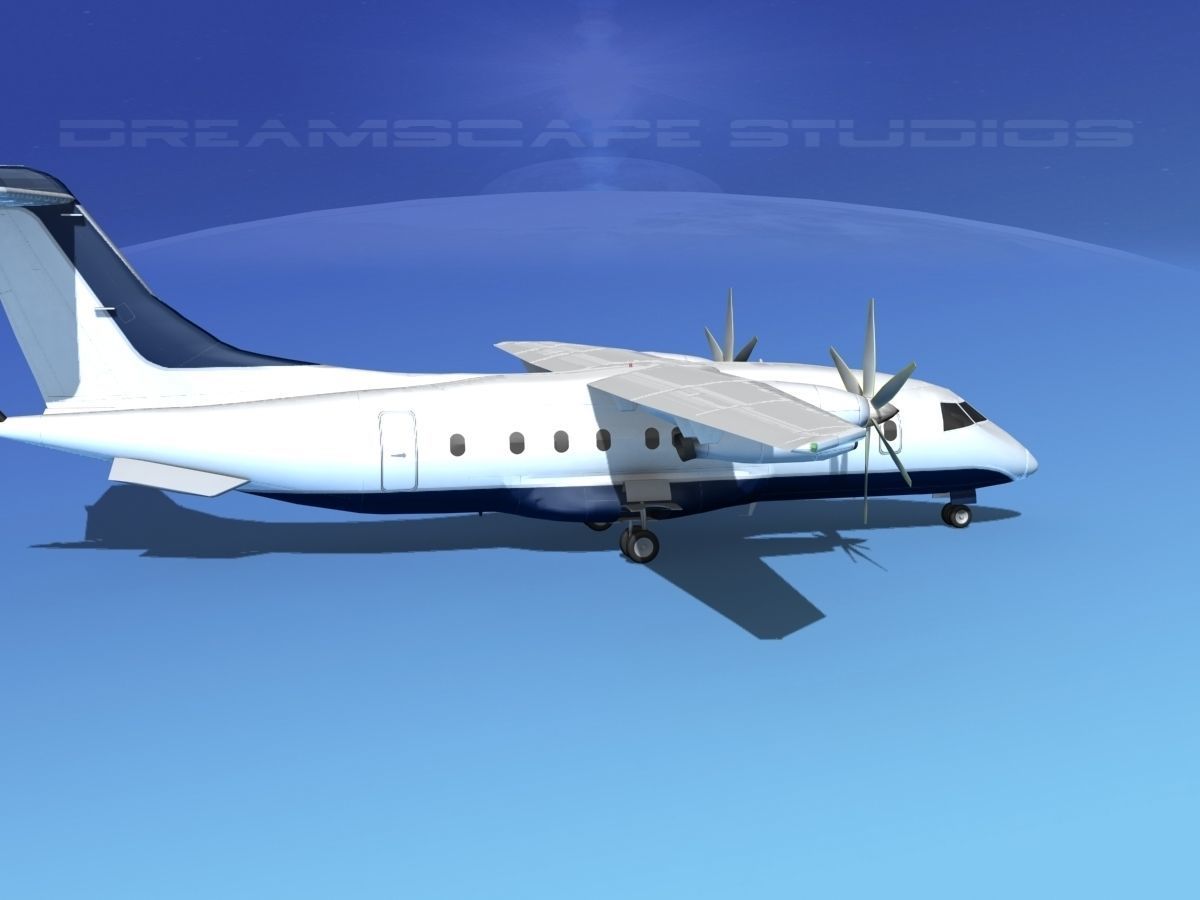 Dornier Do-328-130 Corporate 1 3D model_4