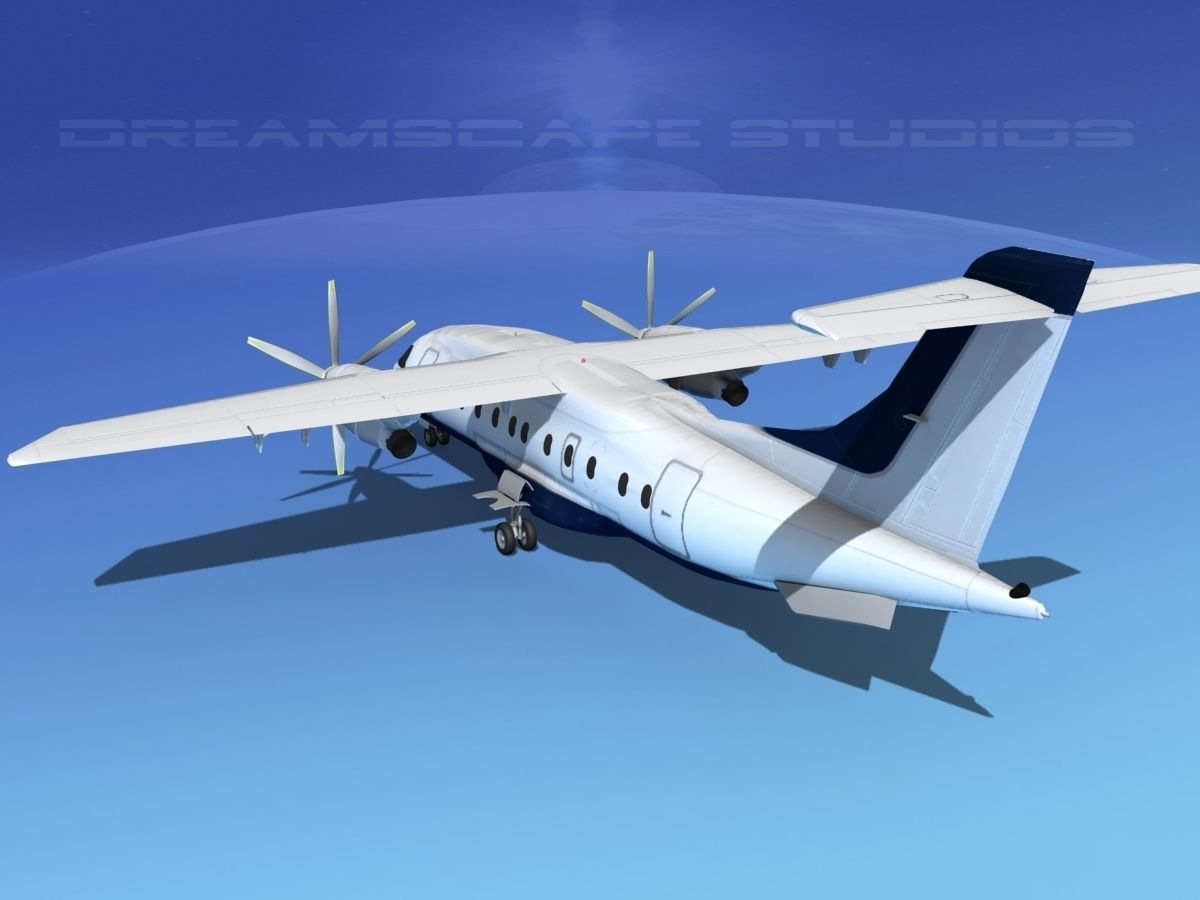 Dornier Do-328-130 Corporate 1 3D model_7