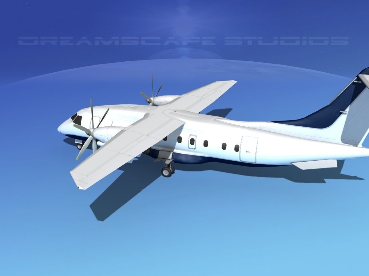 Dornier Do-328-130 Corporate 1 3D model_8