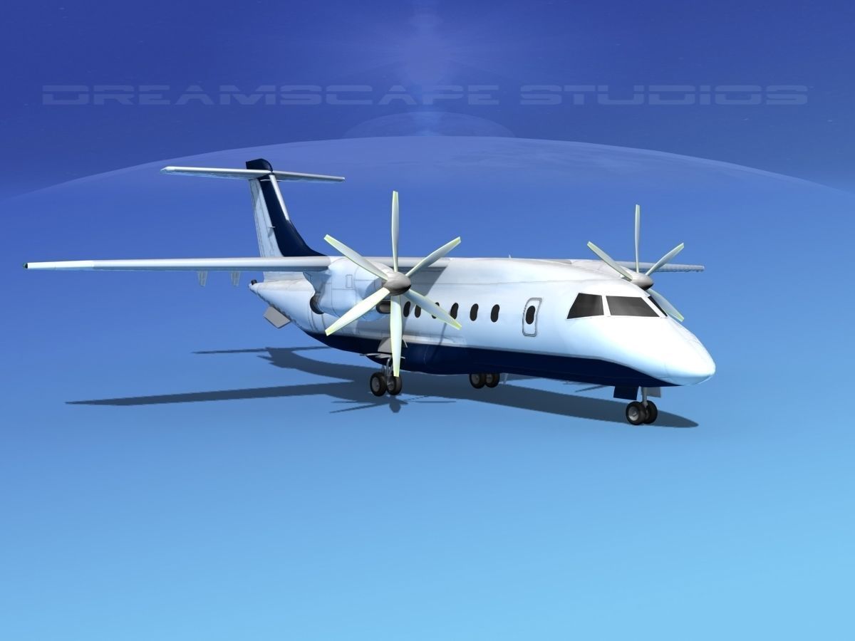 Dornier Do-328-130 Corporate 1 3D model_2
