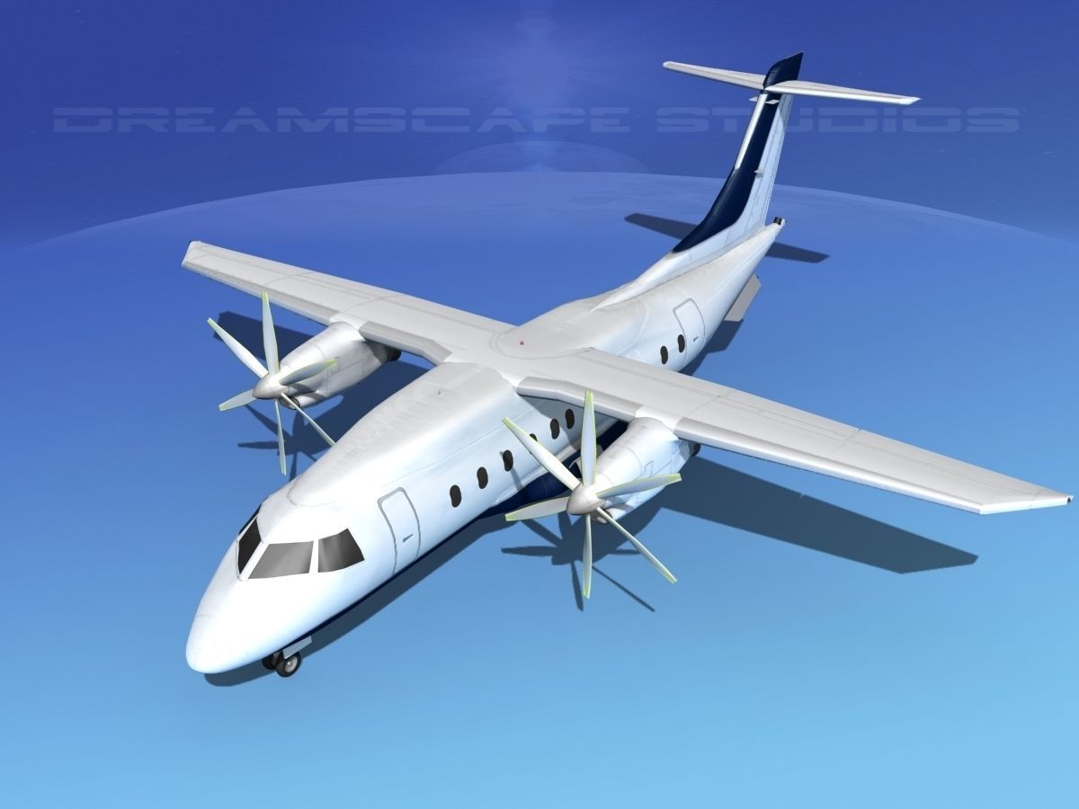 Dornier Do-328-130 Corporate 1 3D model_10