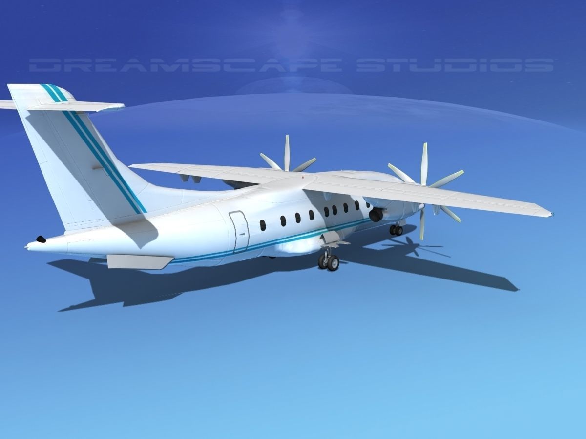 Dornier Do-328-130 Corporate 2 3D model_5