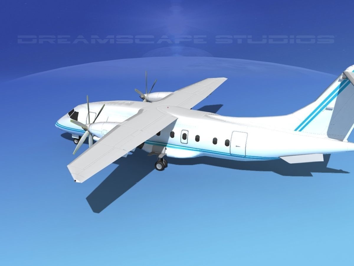Dornier Do-328-130 Corporate 2 3D model_8