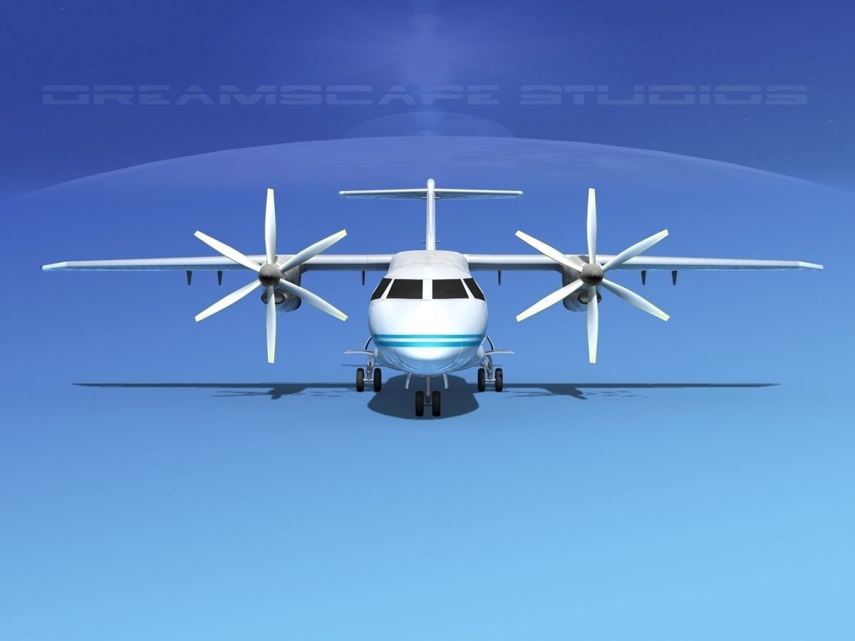 Dornier Do-328-130 Corporate 2 3D model_1