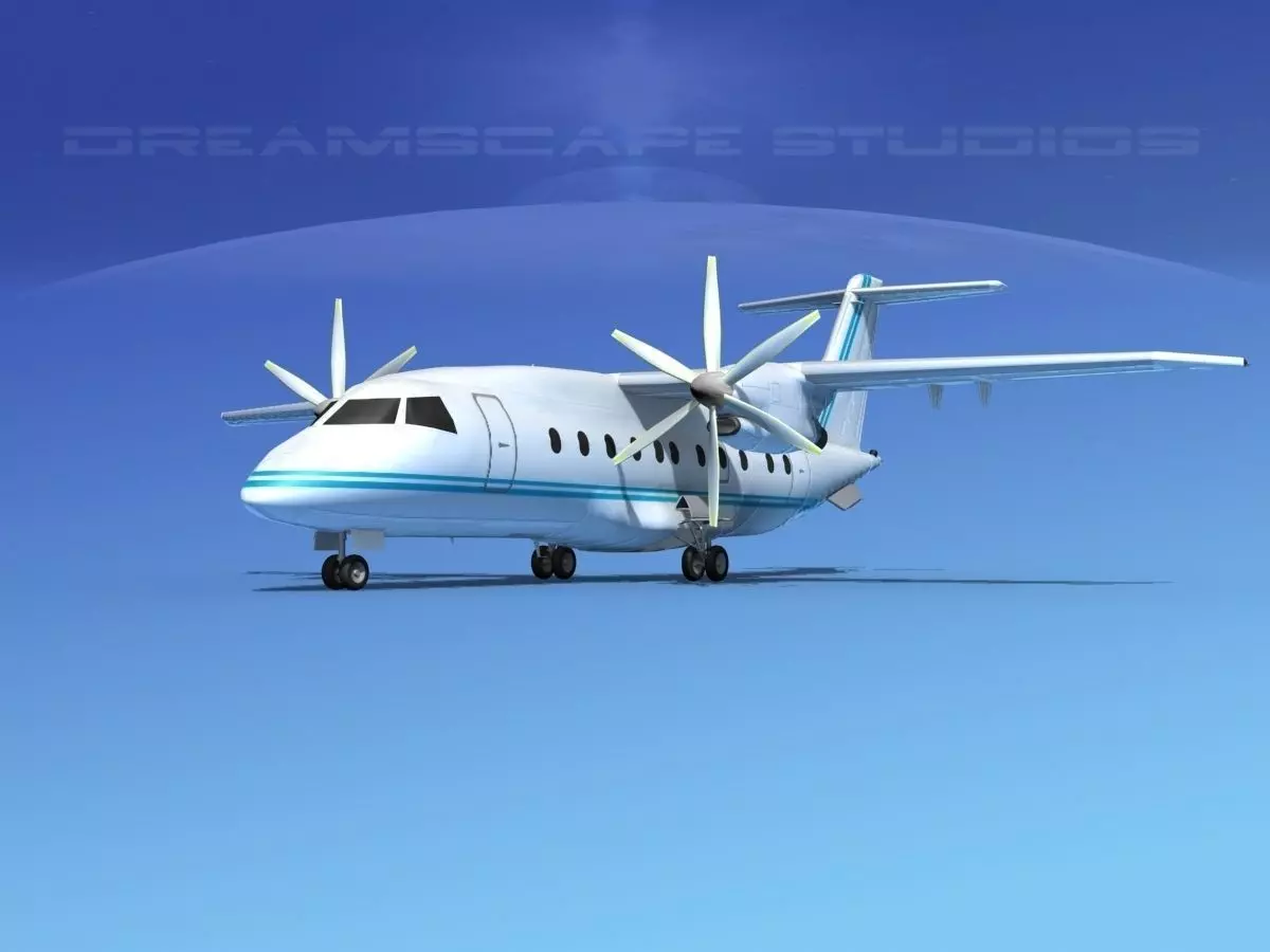 Dornier Do-328-130 Corporate 2 3D model_0