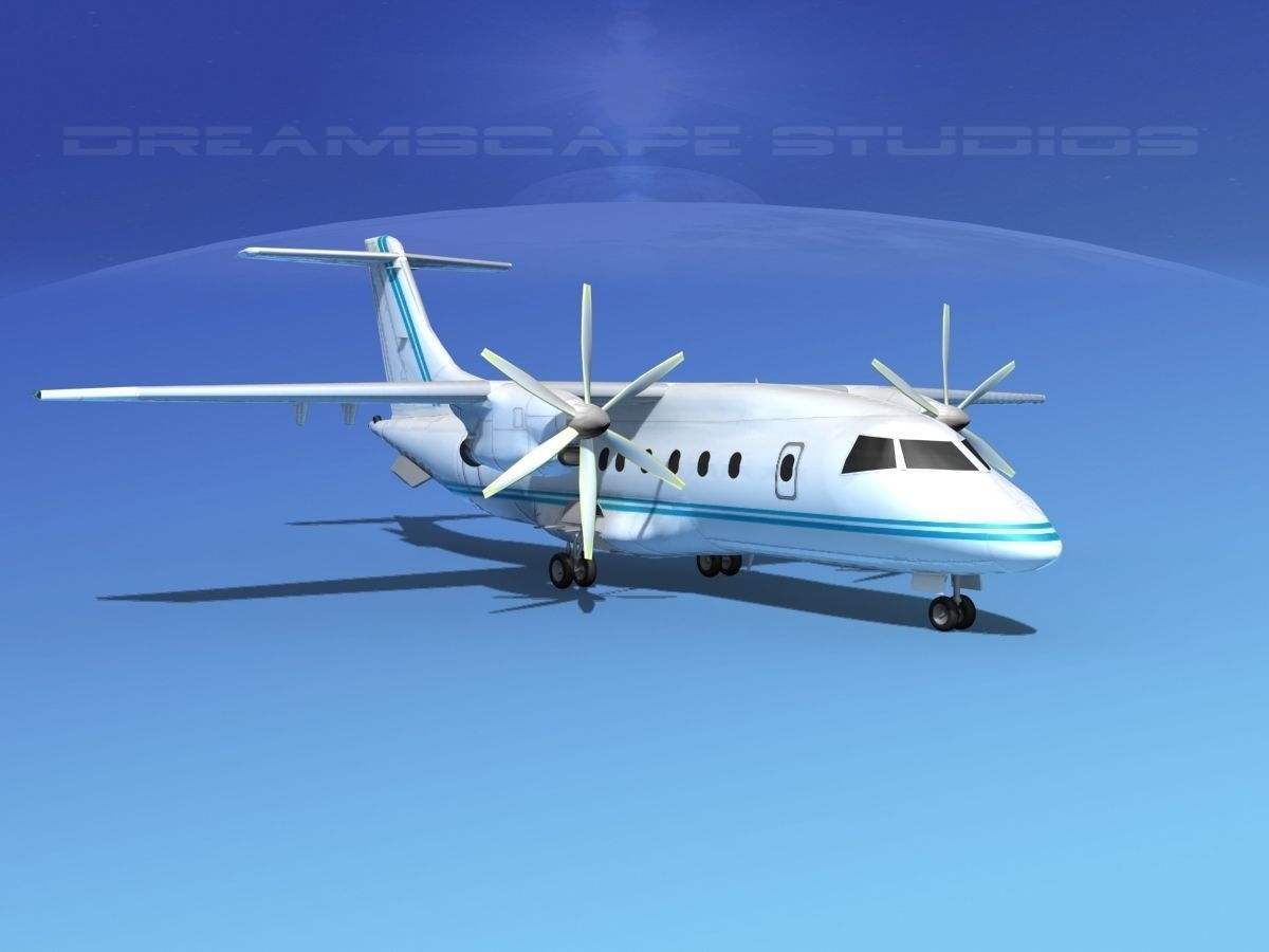Dornier Do-328-130 Corporate 2 3D model_2