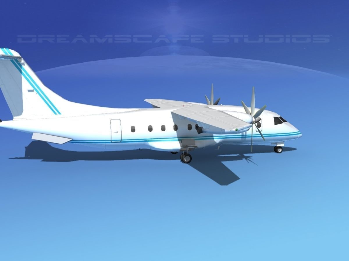 Dornier Do-328-130 Corporate 2 3D model_4