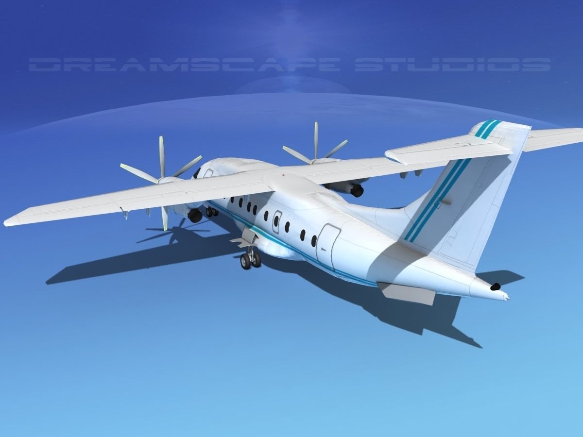 Dornier Do-328-130 Corporate 2 3D model_7