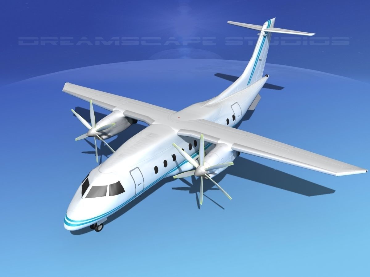 Dornier Do-328-130 Corporate 2 3D model_10