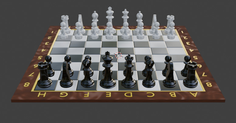 Chess Free 3D model_1