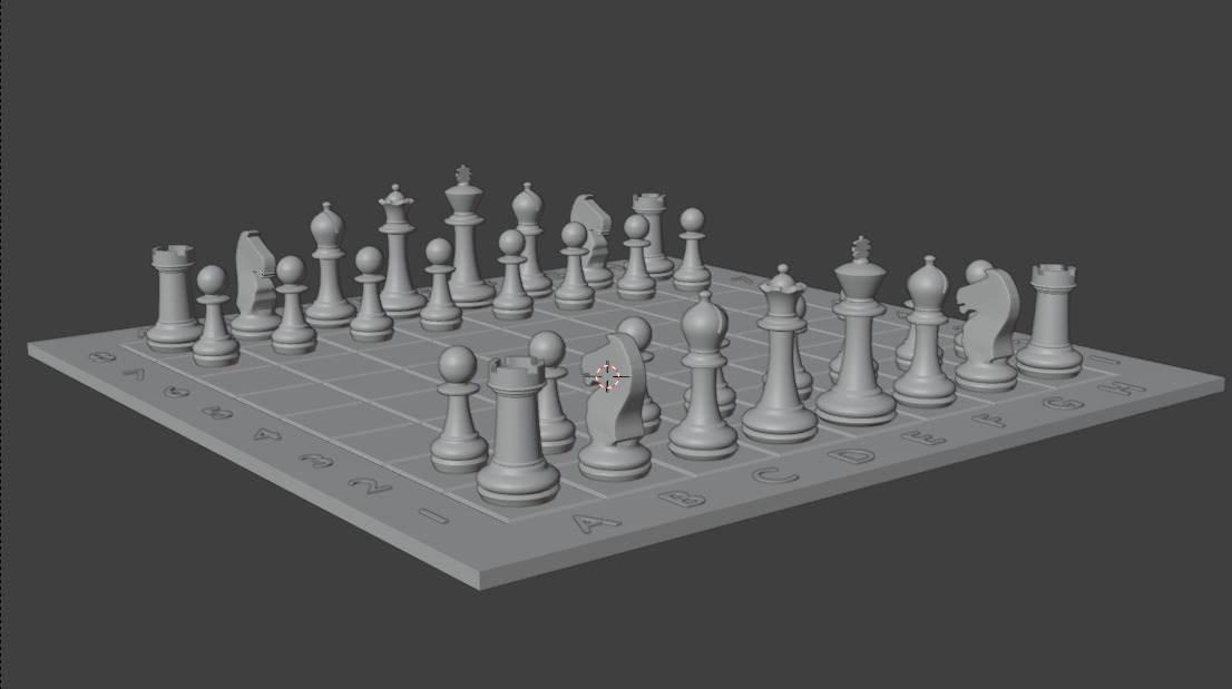 Chess Free 3D model_2
