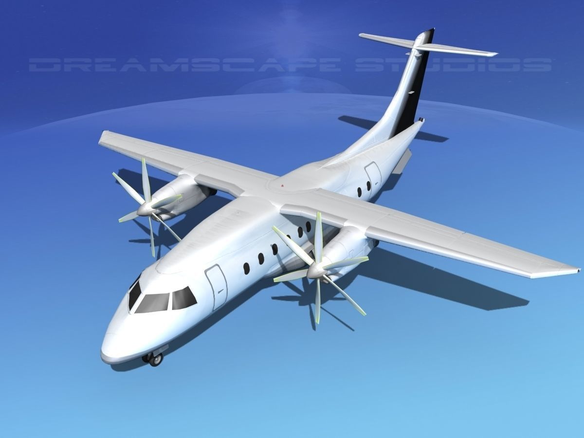 Dornier Do-328-130 Corporate 4 3D model_10