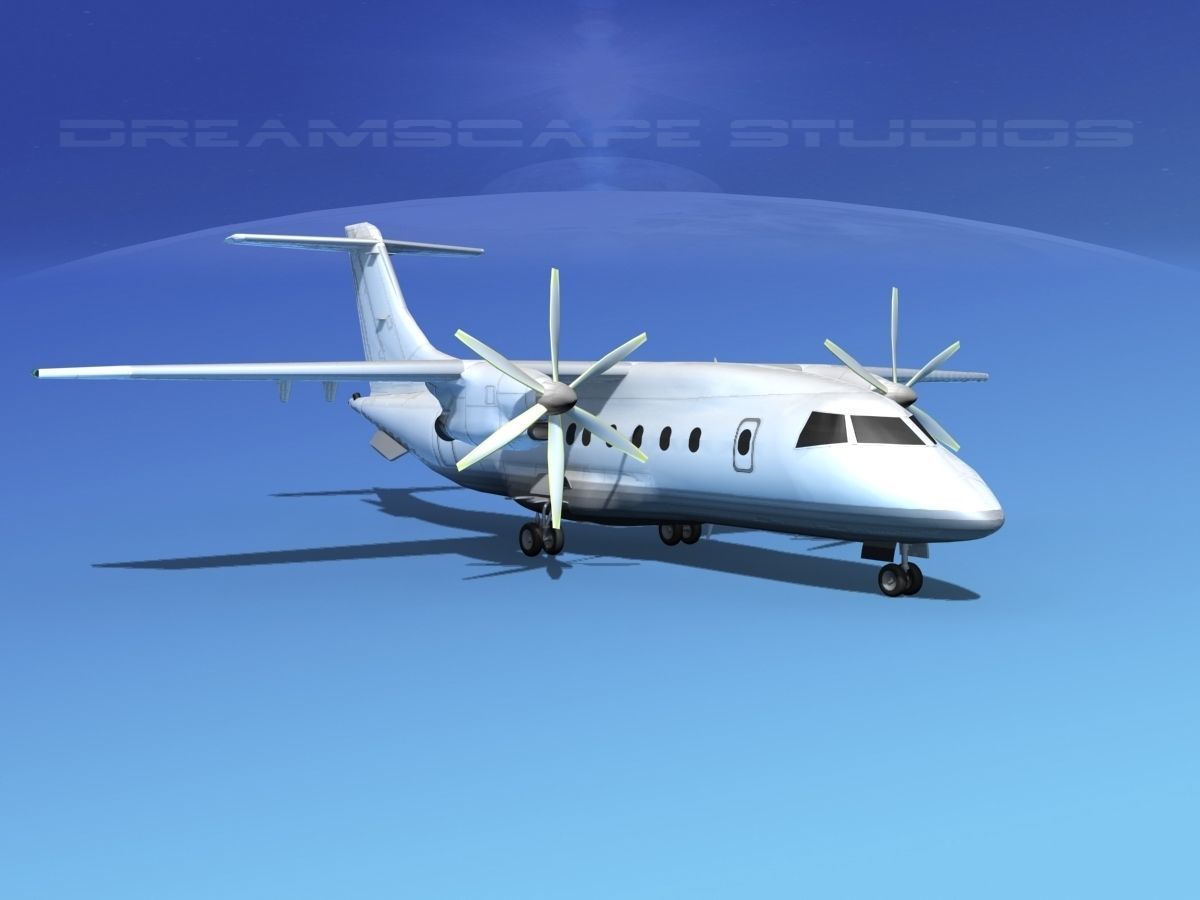 Dornier Do-328-130 Corporate 4 3D model_2