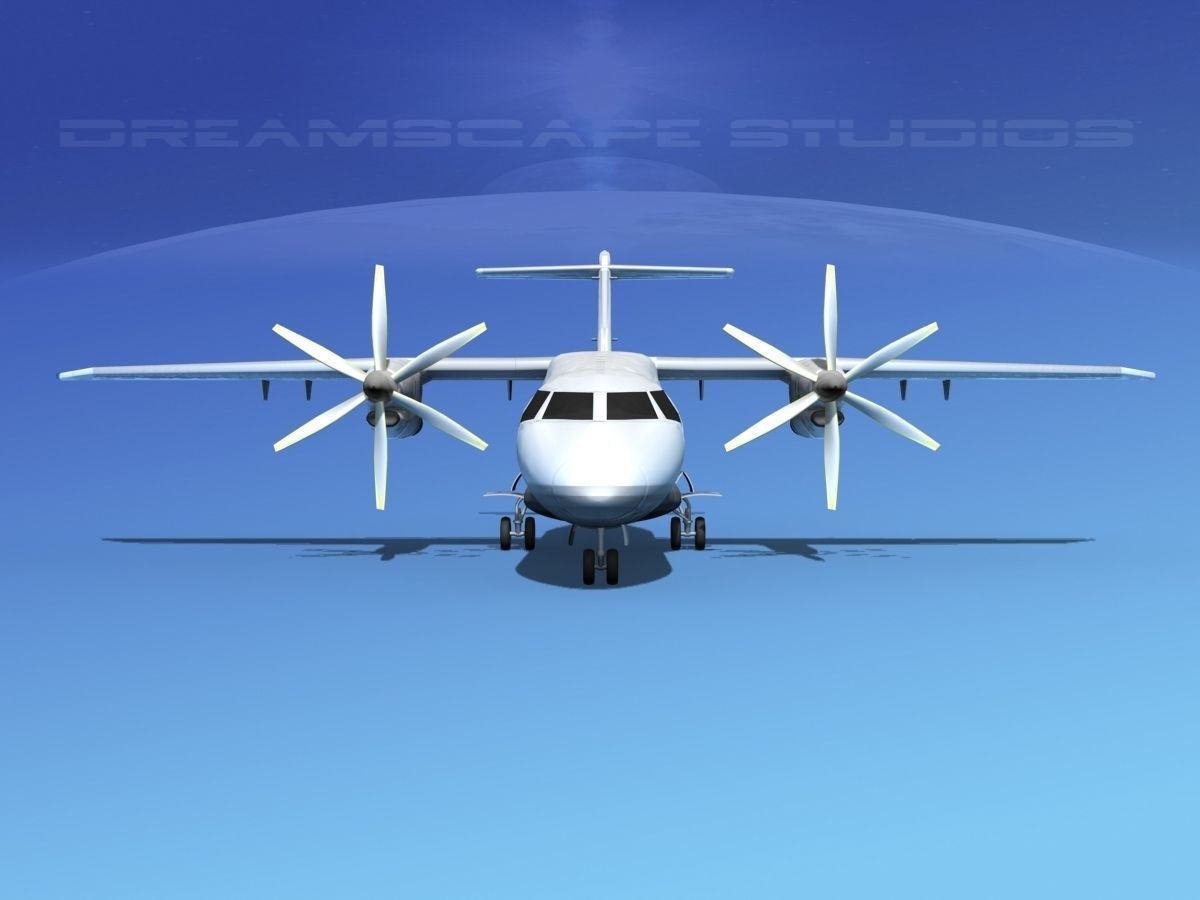 Dornier Do-328-130 Corporate 4 3D model_1