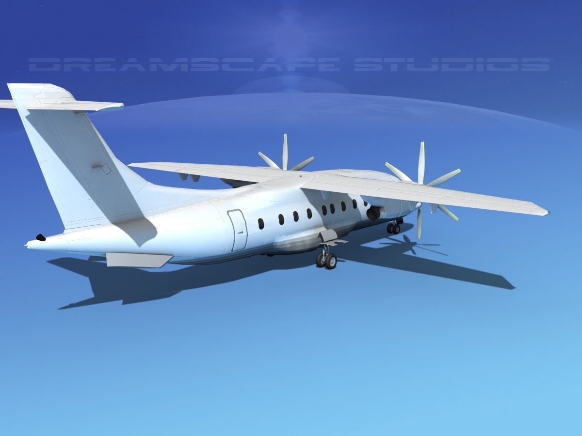Dornier Do-328-130 Corporate 4 3D model_5