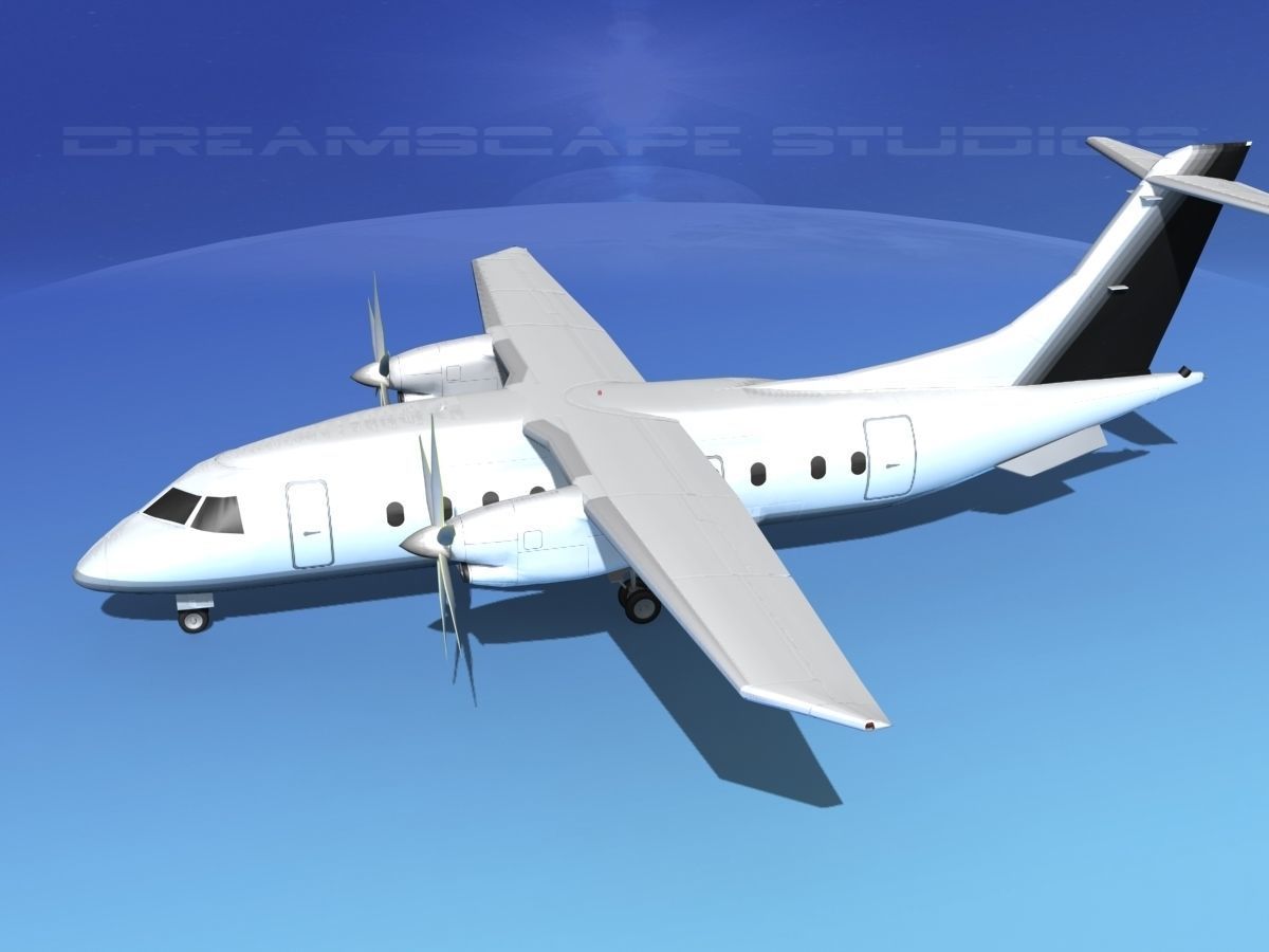 Dornier Do-328-130 Corporate 4 3D model_9