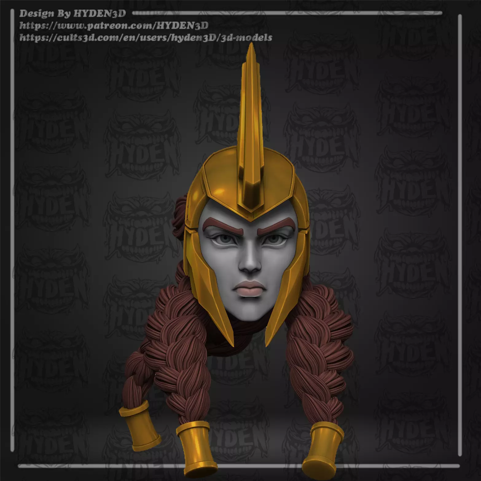 warwoman 3D print model