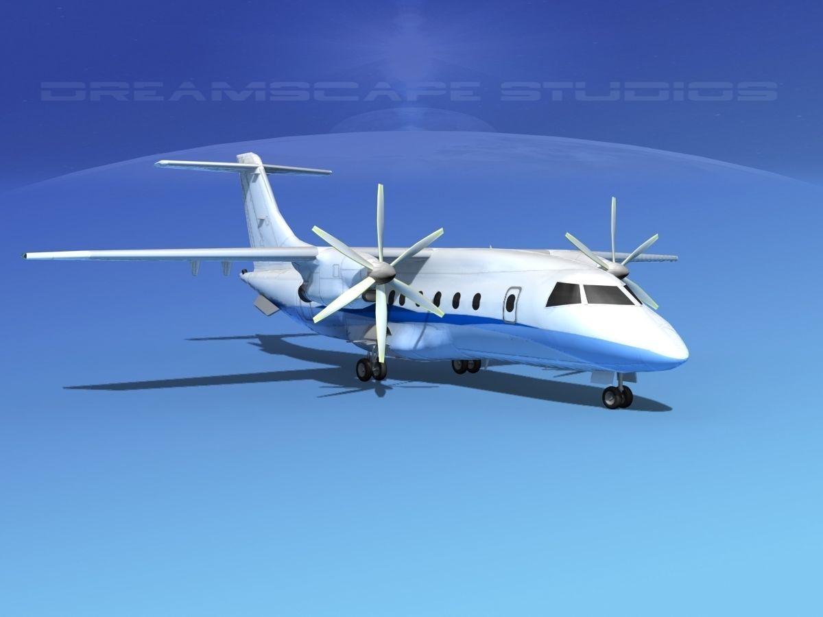 Dornier Do-328-130 Corporate 5 3D model_2