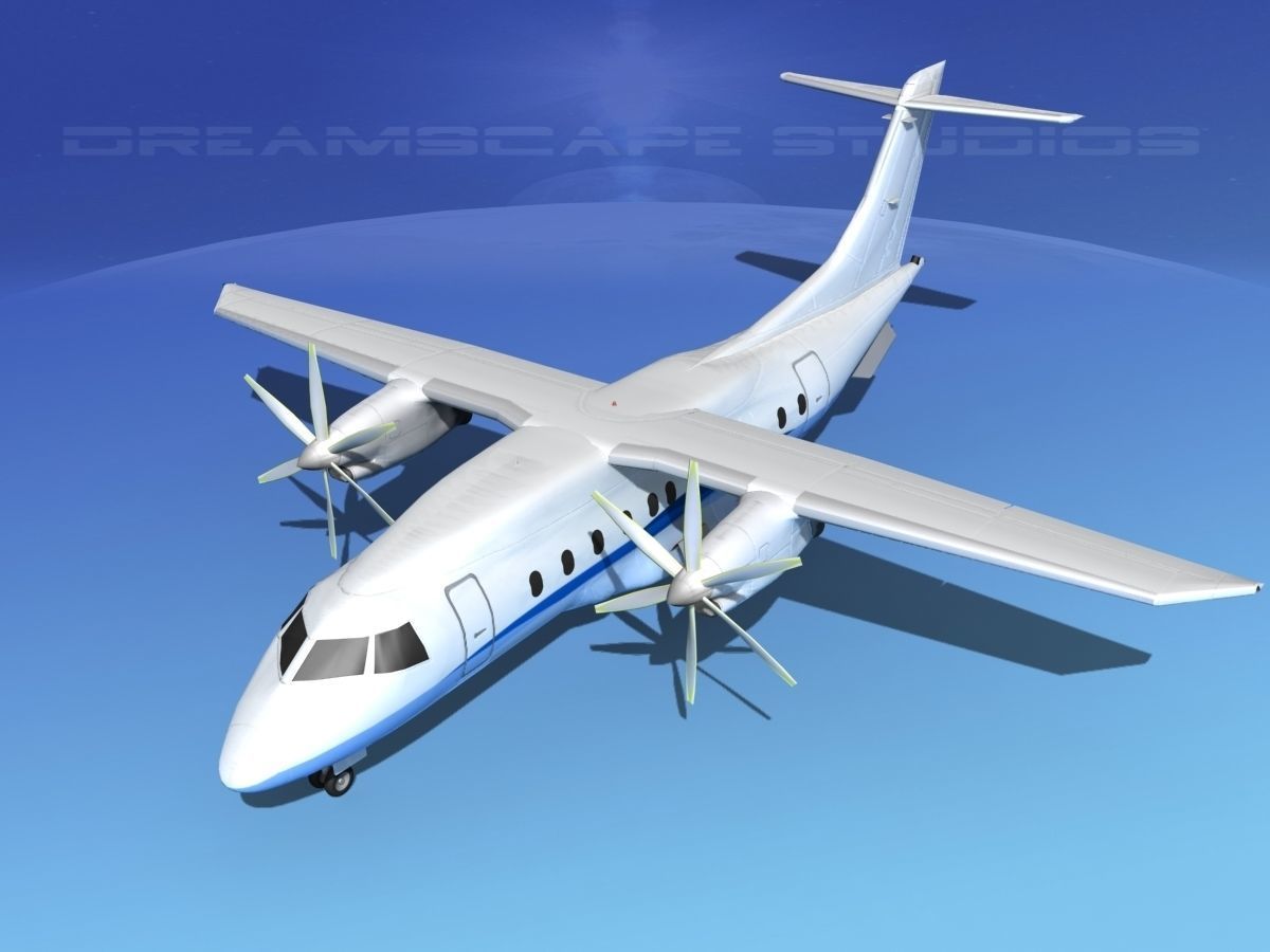 Dornier Do-328-130 Corporate 5 3D model_10