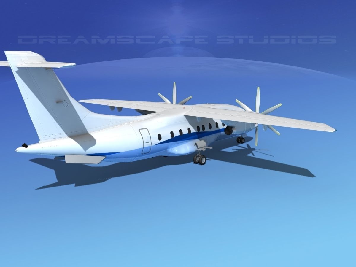 Dornier Do-328-130 Corporate 5 3D model_5