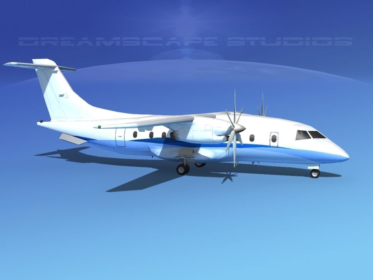 Dornier Do-328-130 Corporate 5 3D model_3