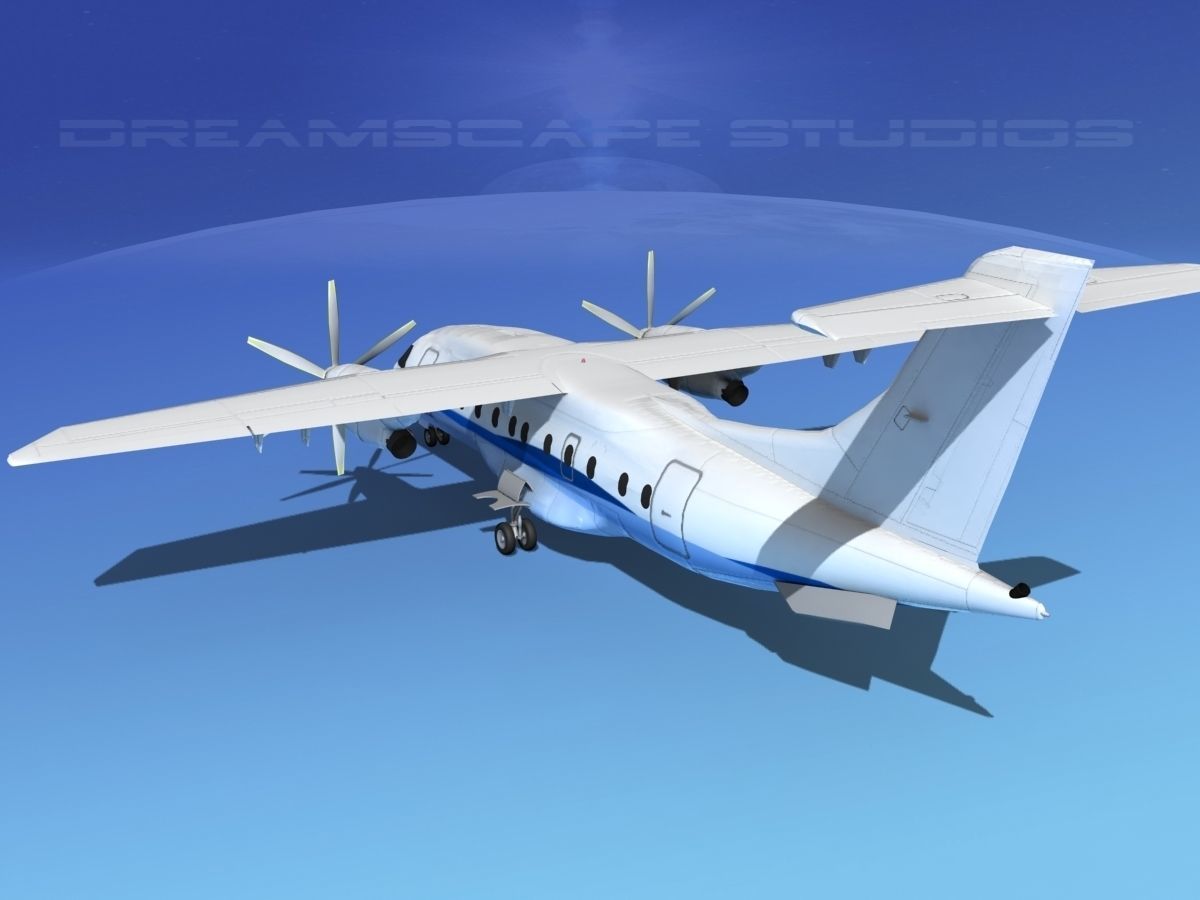 Dornier Do-328-130 Corporate 5 3D model_7