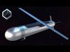 Black Arrow Small Cruise Missile  Low-poly 3D model_1