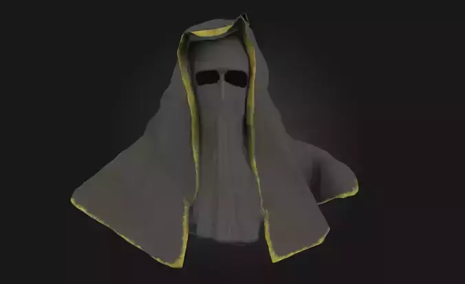 Enigmatic Veil  Mystery Draped in Elegance